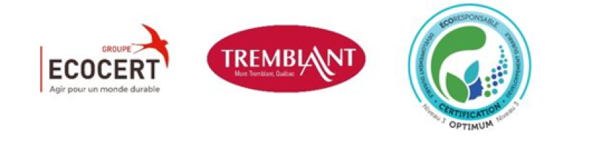 Mont Tremblant Resort obtains ECORESPONSIBLE ™ level 3- Optimum certification from Council of Sustainable Industries – CID