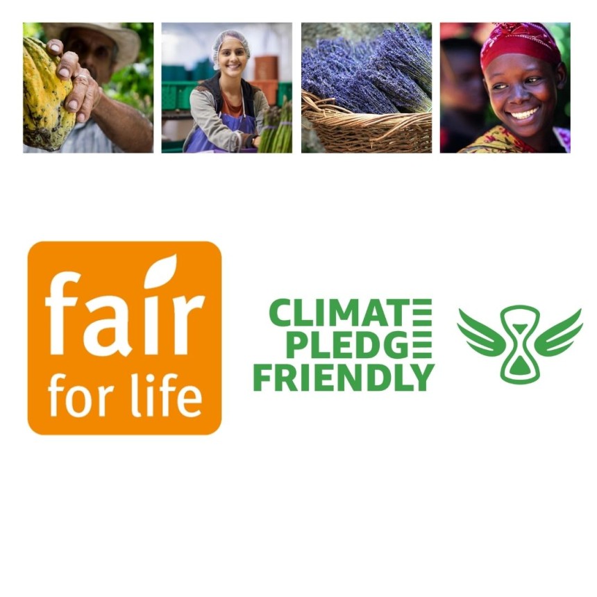 Fair for Life certified products are now easily identifiable on Amazon