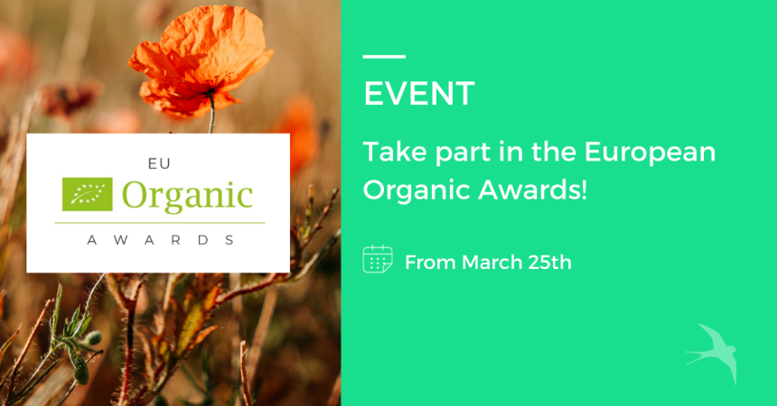🏆 Take part in the 1st edition of the EU Organic Awards 2022
