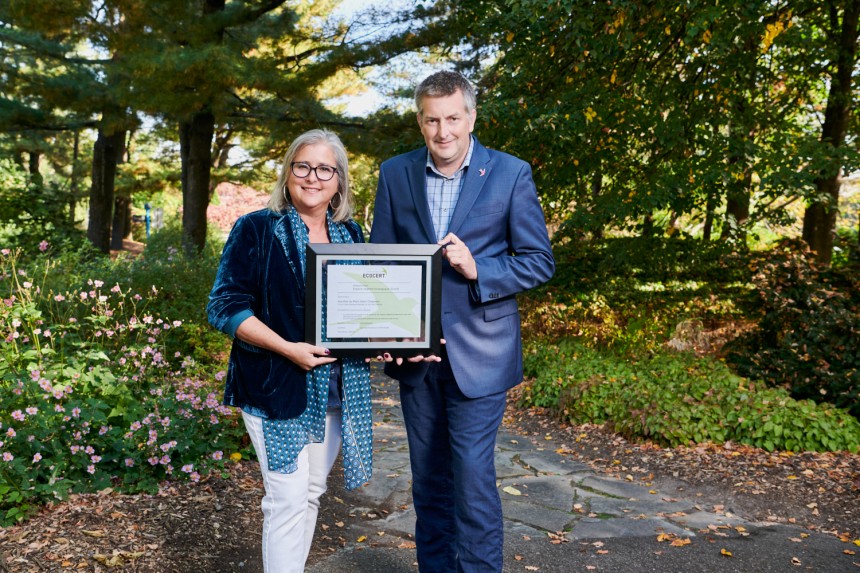PARC JEAN-DRAPEAU BECOMES THE FIRST TERRITORY OUTSIDE EUROPE TO OBTAIN THE ECOCERT ECOLOGICAL AREA LABEL